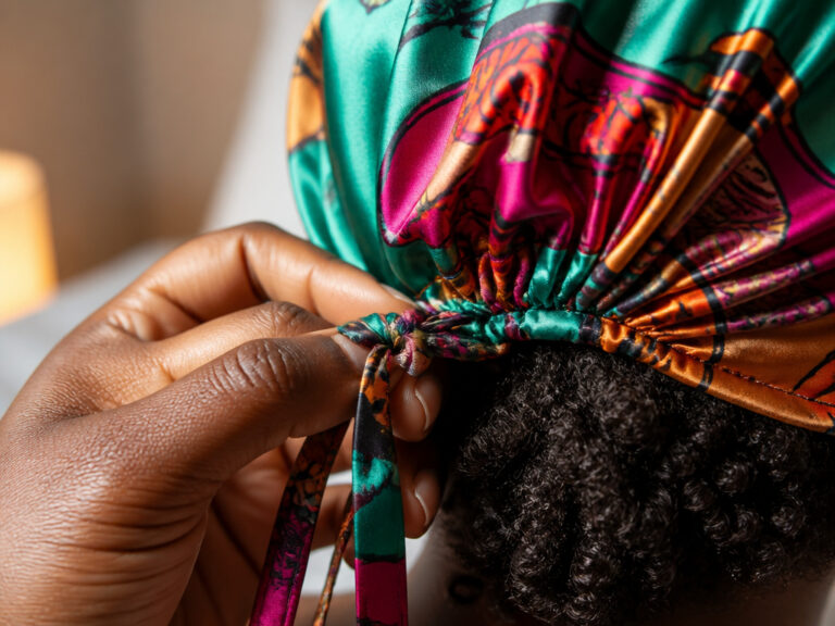 The Reasons Why Girls Wear Bonnets to Bed for Hair Care