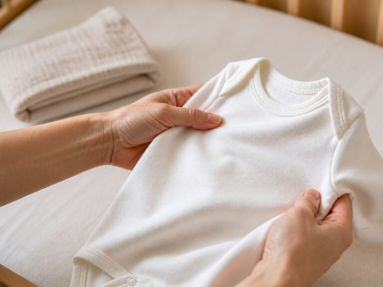 Bedtime Dressing Guide for a Baby with a Fever: One Layer