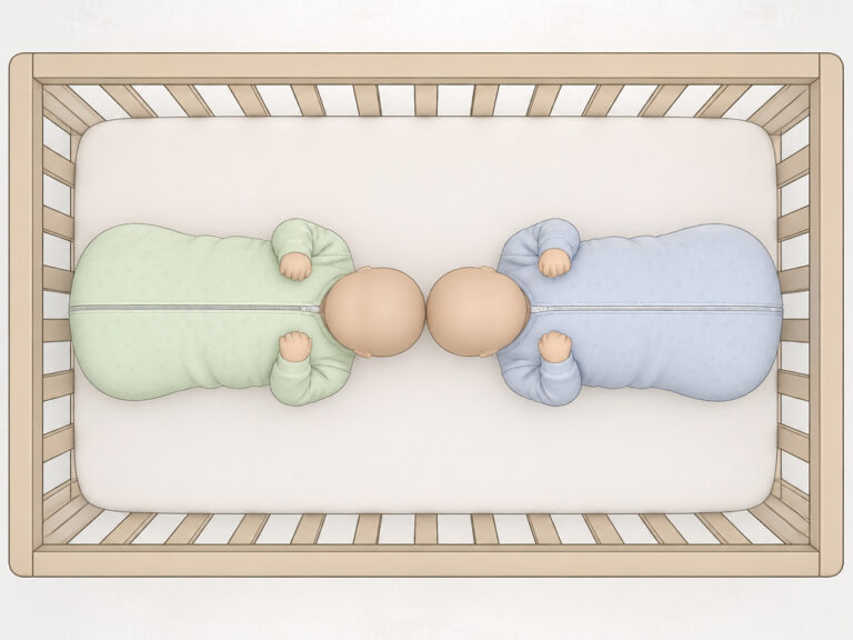 Should Newborn Twins Sleep Together? Official Safety Guidelines