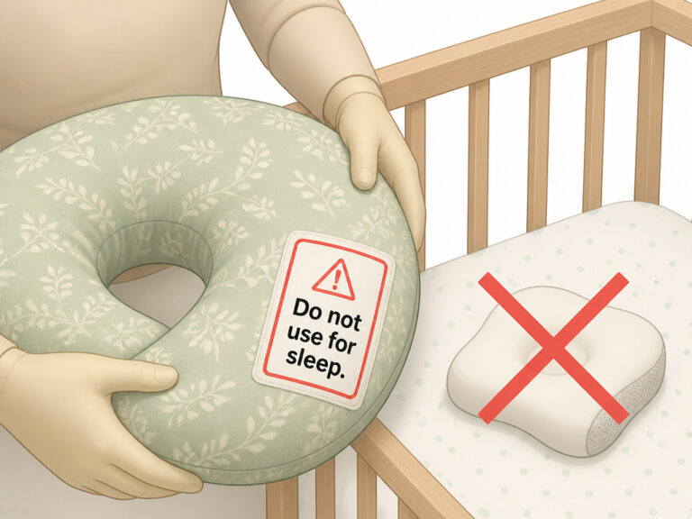 Pillows for Infants: Can They Sleep on One? Official Warnings