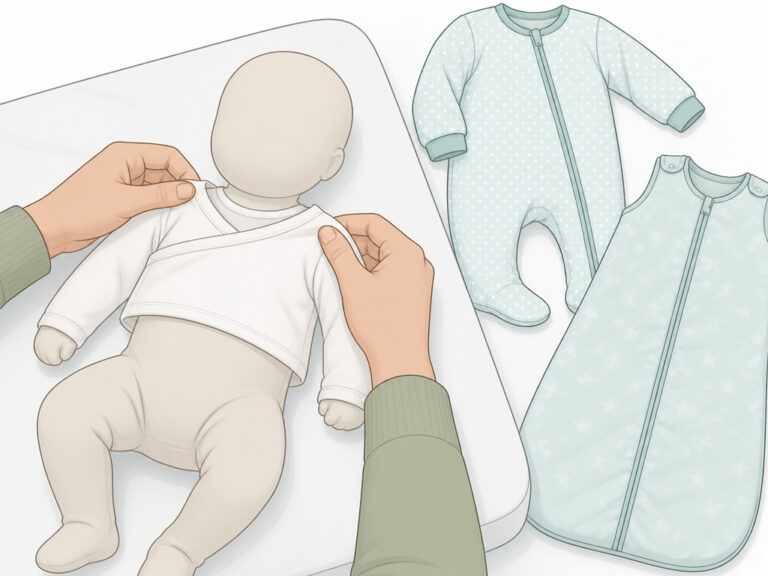 How to Dress a Newborn for Winter Sleep: The 16-20°C Guide